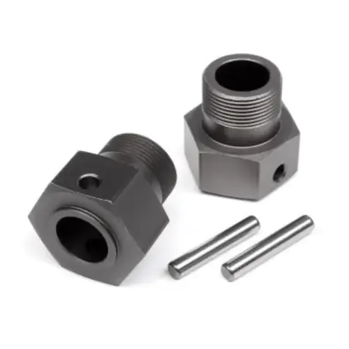 HPI 102157 Wheel Hex Hub 24X27mm (Gunmetal/2Pcs)