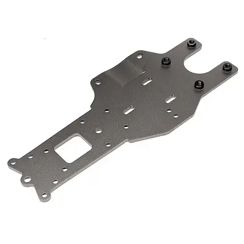 HPI 102169 Rear Chassis Plate (Gunmetal)
