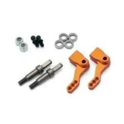 HPI 103023 ALUMINIUM STEERING KNUCKLE SET (FOAM TIRE/ORANGE)
