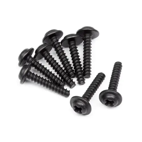 HPI 111298 TP. Flanged Screw M3X15mm (8Pcs)