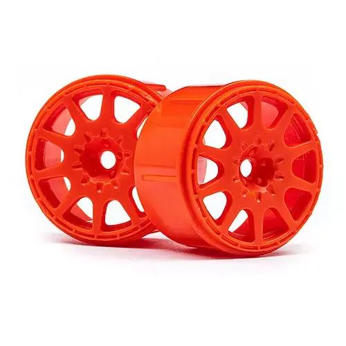 HPI 113088 Method Rallycross Wheel Orange (Micro RS4/4Pcs)