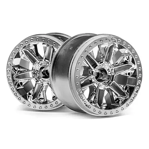 HPI 116736 6-Shot ST Wheel (Chrome/2Pcs)