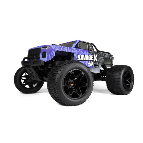 HPI 1/8 Savage X 4.6 GT-6 - Blue Nitro Monster Truck - HPI-160585
