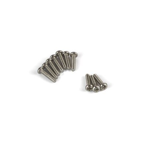HPI Button Head Screw M1.4x6mm (Silver/10pcs) - HPI-161174