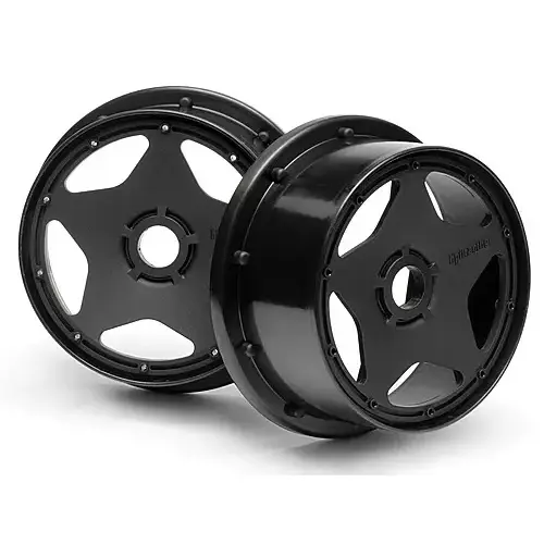 HPI 3221 Super Star Wheel Black (120X60mm/2Pcs)