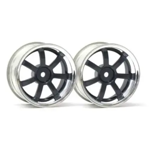 HPI 3322 Rays Gram Lights 57S-Pro Chrome/Gunmetal (3mm Offset)