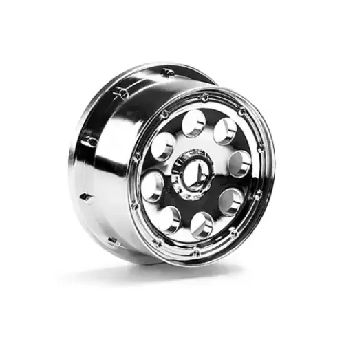HPI OUTLAW WHEEL/CHROME (120X60-4MM OFFSET/2PCS)
