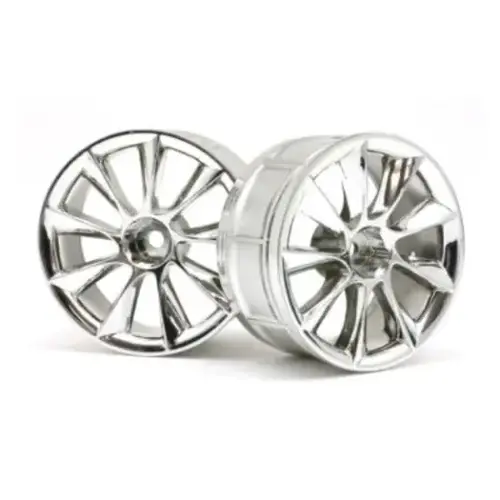 HPI 33464 LP35 Wheel ATG RS8 Chrome (2Pcs)