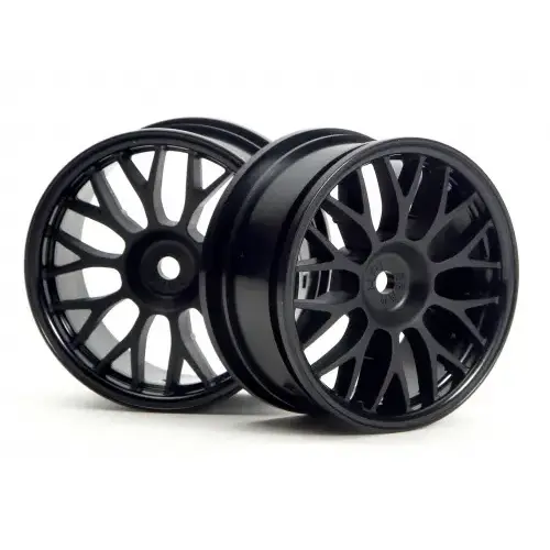 HPI 3711 Mesh Wheel 26mm (Black)(1mm Offset)