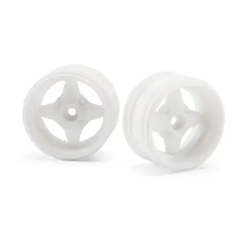 HPI 3910 MX60 4 SPOKE WHEEL WHITE (6MM OFFSET)