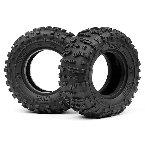 HPI 67913 Rover 1.9 Tire (Red/Rock Crawler/2pcs)
