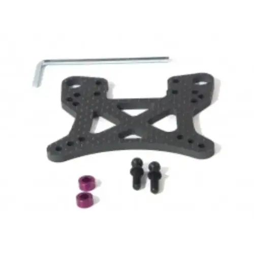 HPI 73096 FRONT SHOCK TOWER (WOVEN GRAPHITE)
