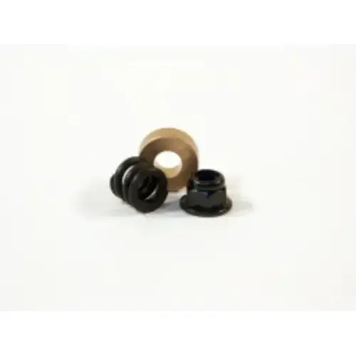 HPI 87042 Spring 4.9X8X7mm With Washer 4.3X10X1.0mm (Hex Hole/Black) Set