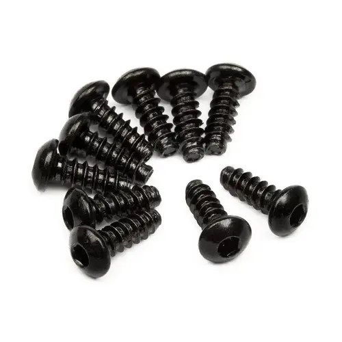 HPI 94353 TP. Button Head Screw M3X8mm (Hex Socket/10Pcs)