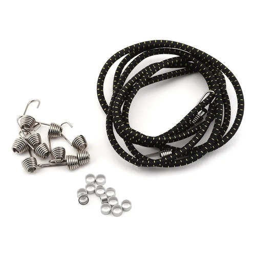 Hot Racing 1/10 Bungee Cord Kit (Black/Gold)