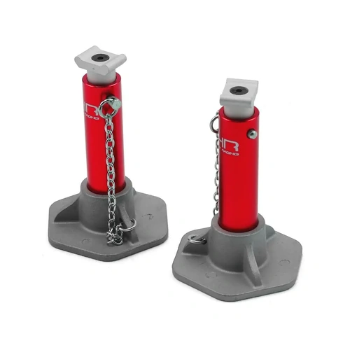 Hot Racing 1/10 Aluminum Jack Stands (Red)