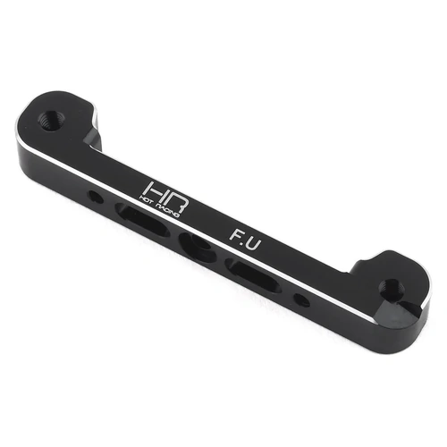 Hot Racing Arrma 1/8 Aluminum Front Upper Suspension Arm Mount (Black)