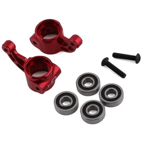 Hot Racing Arrma 2WD Aluminum Oversize Bearing Knuckle (Red)