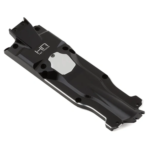 Hot Racing Traxxas E-Revo 2.0 Aluminum Center Skid Plate (Black)