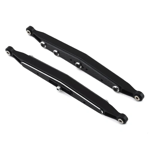Hot Racing Losi Baja Rey/Rock Rey Aluminum/Carbon Fiber Rear Lower Links (Black)