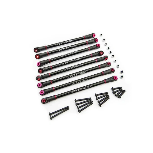 Hot Racing Axial SCX10 Aluminum 4-Link Set (305mm)