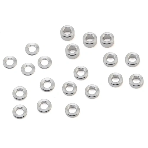 Hot Racing M3 Aluminum Standoff Spacer Set (0.5, 1, 1.5, 2, 3mm)