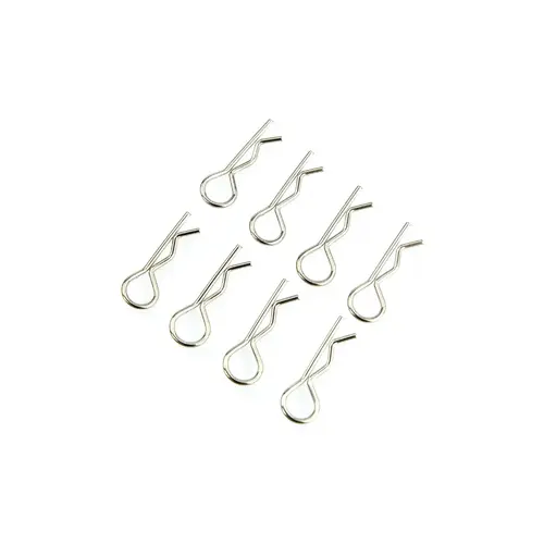 HSP 1mm Silver Body Pins 8Pcs