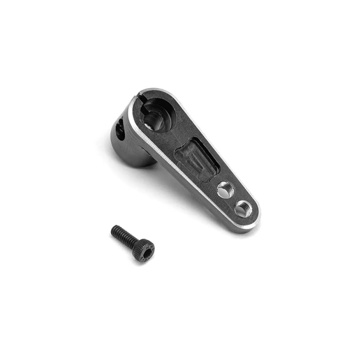 HOBBYTECH Racing 1/8 steering servo horn in aluminium Black 25T. - HT-510026-BK