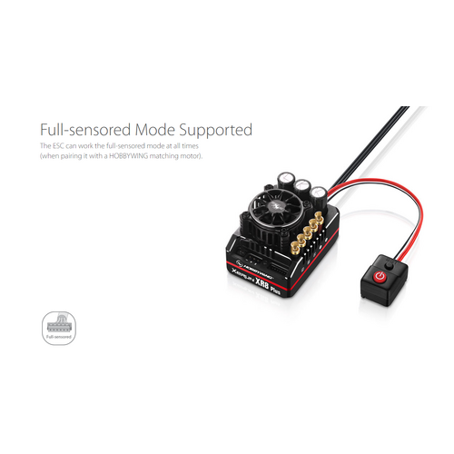 Hobbywing Xerun XR8 Plus G2S 1/8 Competition Sensored Brushless ESC 30113304