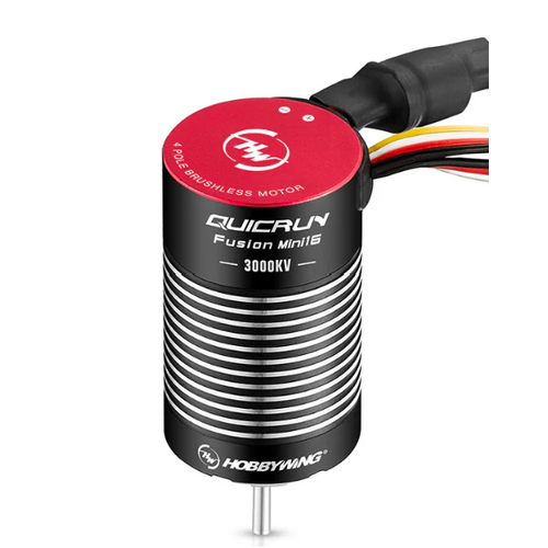 Hobbywing Quicrun Fusion Brushless Mini16 For Crawler-3000KV 370spec 1/16 & 1/18 Crawler - HW30120403
