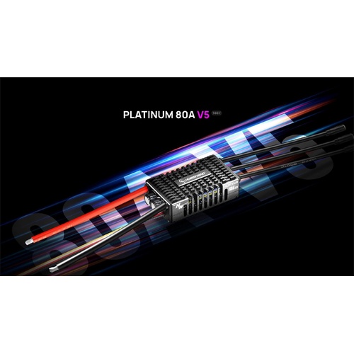 Hobbywing Platinum 80A V5 ESC - HW30203201