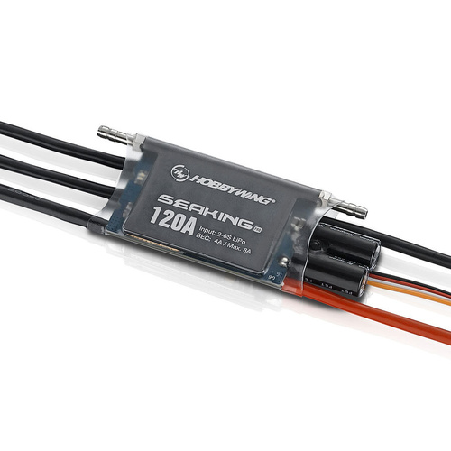 Hobbywing 30302361 SEAKING PRO 120A Brushless Marine ESC