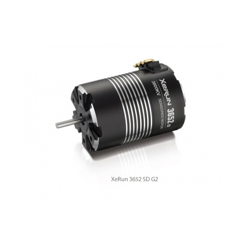 Hobbywing 30401056 XERUN SCT 3652SD G2 Sensored Brushless Motor (3100kV) (w/5mm shaft)