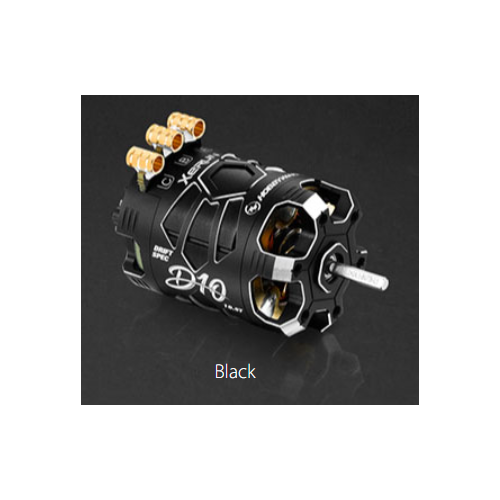 Hobbywing 30401134 Xerun D10 Drift Brushless Motor (10.5T) (Black)
