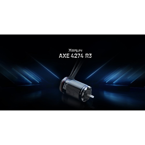 Hobbywing Xerun AXE 4274SD R3 2000KV Black Sensored Motor - HW30401400