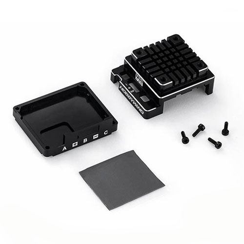 Hobbywing 30800000 X120A-V3.1 Aluminium Cases Set-BLACK