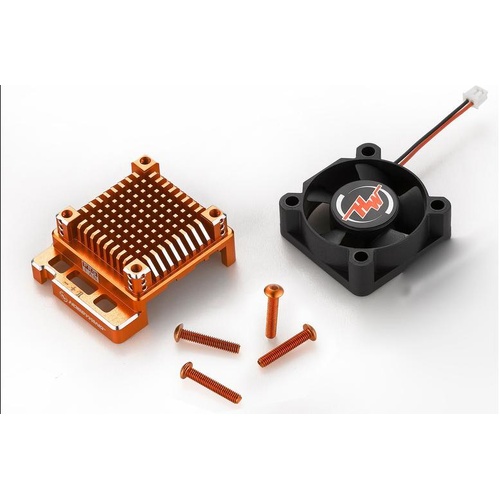 Hobbywing 30850007 XR10 Pro optional case with fan Orange