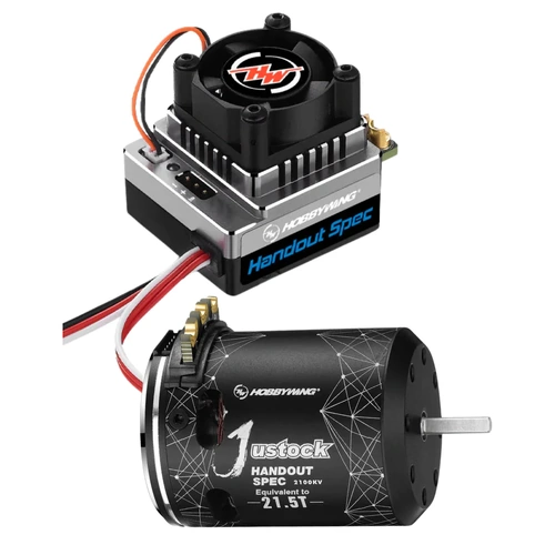 XR10 Justock ESC & Handout 21.5T Motor