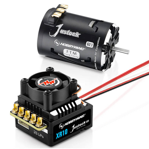 Hobbywing JUSTOCK COMBO JS6 G3S ESC + G2.1 21.5T MOTOR HW38020373