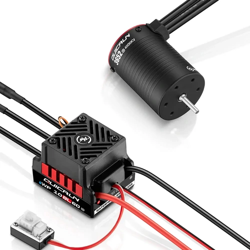 Hobbywing QUICRUN COMBO ESC G2 WP10BL60/3652SL 4000KV G2 MOTOR - HW38020397