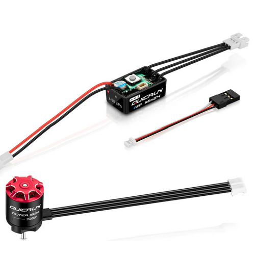 COMBO-QR WP-MINI24 & OuteråÊ1621SL-3500KV 1/24 SCALE CRAWLER