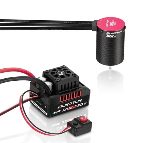 Hobbywing Quicrun Combo ESC G2 10BL120/3652SL 4000KV G2 Motor - HW38030208