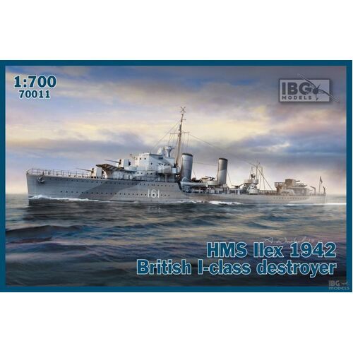 IBG 70011 1/700 HMS Ilex 1942 British I-class destroyer Plastic Model Kit