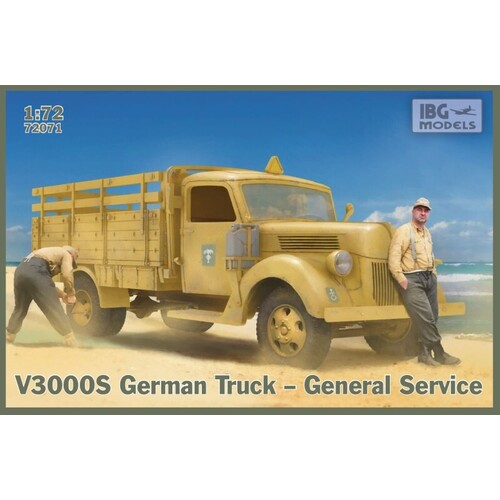 IBG 72071 1/72 V3000S German Truck - General Service Plastic Model Kit