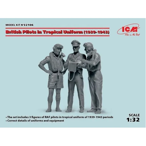ICM 1:32 British Pilots Tropical (1939-43)