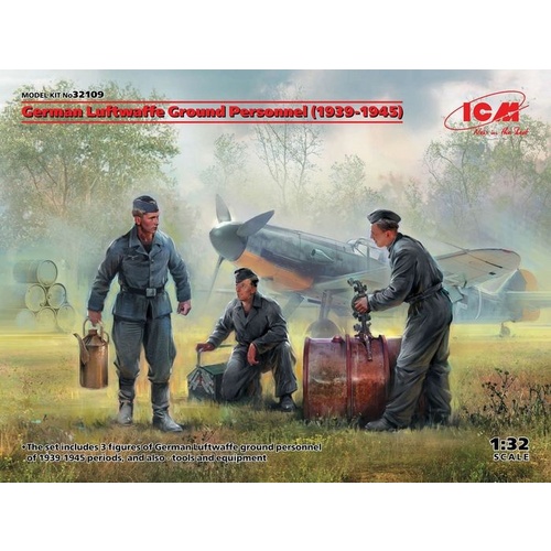ICM 1:32 German Luftwaffe Ground Personnel (