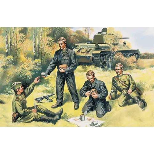 ICM 1:35 Svt. Tank Crew (1943-1945) (4)