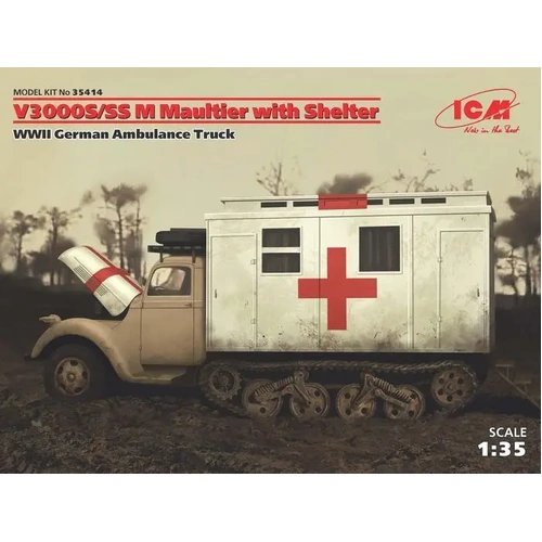 ICM 1:35 V3000S/Ss M Maultier W/ Shelter