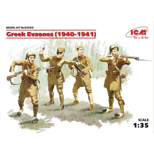 ICM 1:35 Greek Evzones (1940-1941) (4)