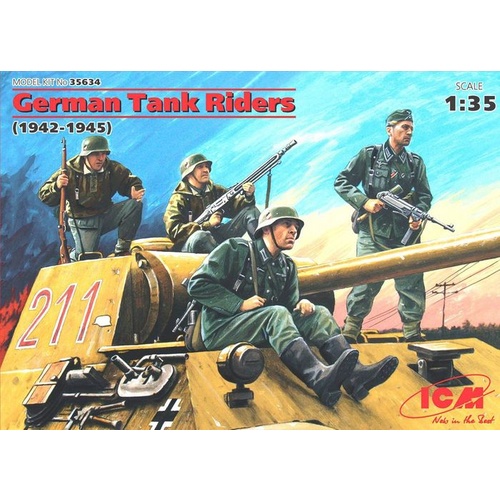 ICM 1:35 Ger. Tank Riders (1942-45) (4)